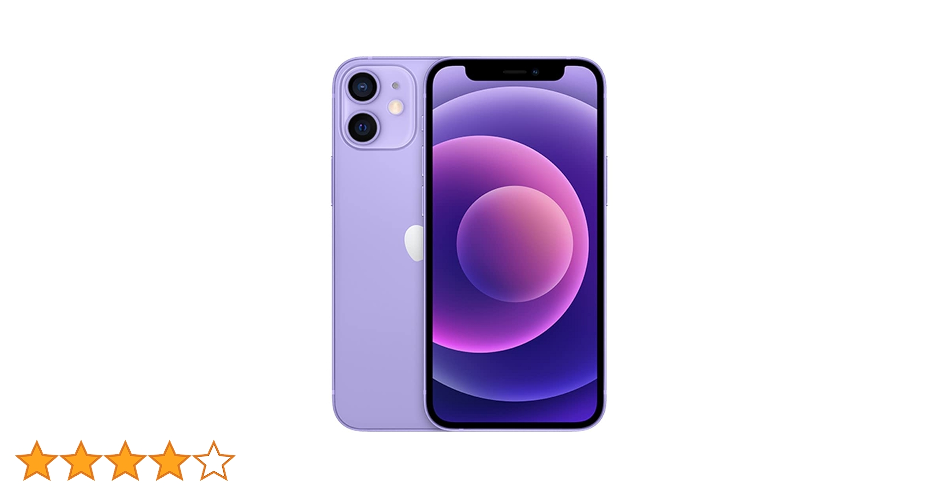 【9107】iPhone 12miniパープル 256GB simフリー Apple iPhone 12 Mini, 256GB, Purple - Unlocked (Renewed